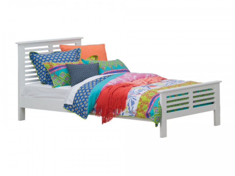 Beach House King Single Bed Frame VIP Furniture LaZBoy BedsRUs Cairns
